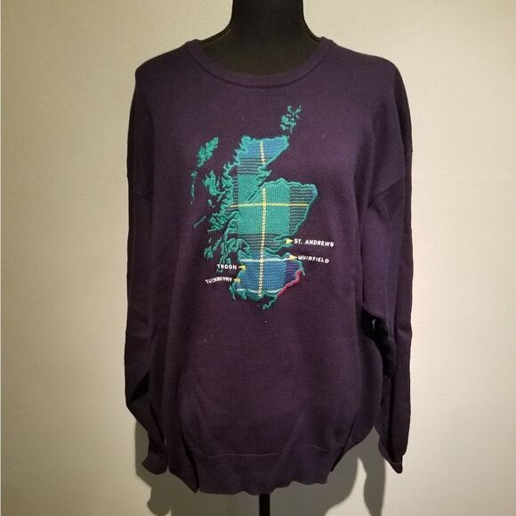 VINTAGE PRINGLE OF SCOTLAND SWEATER SIZE LARGE (shd) - Picture 5 of 5